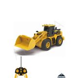 Apexma Oyuncak 40MHz Uzaktan Kumandalı Şarjlı LED Işıklı Rc İş Makinesi Bulldozer Kepçe