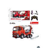 Apexma Oyuncak Uzaktan Kumandalı Full Fonksiyon Şarjlı Beton Mikseri Sesli Işıklı Mikser İş Makinesi