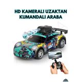 Apexma Oyuncak Uzaktan Kumandalı HD Fotoğraf ve Video Çekebilen Şarjlı LED Işıklı Kameralı Araba