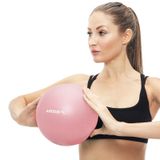 APEXUP Pilates Topu, 22,8 cm Küçük Egzersiz Topu, Pilates için Mini Core Ball Yoga Topu, Stabilite, Egzersiz, Çekirdek Antrenmanı, Fitness, Barre, Fizik Tedavi, Denge (Pembe)