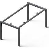 Api Design Rado Metal Ofis Çalışma Masa Ayağı (Ahşap-Cam-Mermer Için Uygun)