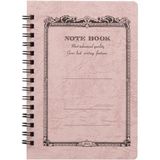 Apica CD Twin Ring A6 Defter Peach Çizgili - Pembe