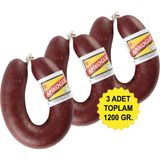 Apikoğlu Dana Kangal Sucuk Üçlü Paket - 1 Adet