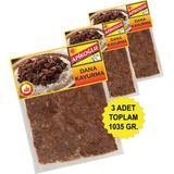 Apikoğlu Kare Dilimli Dana Kavurma Üçlü Paket - 1 Adet