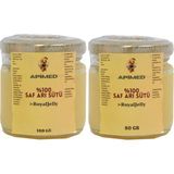 Apimed APİMED Saf Arı Sütü 100+80gr – Toplu Alım Fırsatı, Strafor Kutuda Soğuk Zincirli Gönderim + Tahta Kaşık Hediyeli - 180 gr