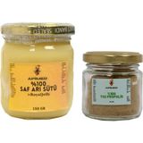Apimed Arı Sütü 150 gr – Toplu Alım ve Avantajlı Paket, Strafor Kutuda Soğuk Zincir ve Toz PROPOLİS(40GR) - 190 gr