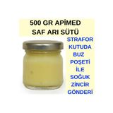 APİMED ARI SÜTÜ (500GR) AVANTAJLI ÜRÜN STRAFOR KUTUDA BUZ POŞETİ İLE GÖNDERİM APMDFSD234