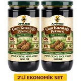 Apimed Çam Kozalağı Pekmezi 2*800 Gr – Katkısız, İlave Şekersiz, Geleneksel Pekmez