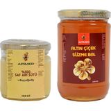 Apimed Hizan Süzme Çiçek Balı (850gr) ve ARISÜTÜ(100gr) - 950 gr