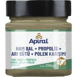 Apiral Ham Bal + Propolis + Arı Sütü + Polen Karışımı 250 gr