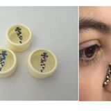 apışkanlı Yüz taşı Face Gems 3 Adet Birden Burun Parmak Hızma Modeli 3