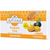 Apitera Doğal Bal, Turp, Kurkumin, C Vitamini Ve Propolis İçeren Takviye Edici 16 Lı Boğaz Pastili