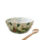 Apithecary Balmumu Sargısı - Avakado Desenli-– Yeniden Kullanılabilir - Çevre Dostu - Sıfır Atık - Ekmek Sandviç Sargısı - Sürdürülebilir- Yeniden Kullanılabilir, 3'lü Set (S,M,L)