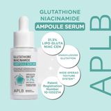 Aplb Glutathione Niacinamide Ampoule Serum - Glutathione ve Niacinamide İçerikli Ampul Serum 40 ml