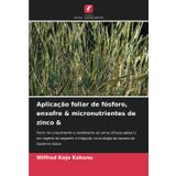Aplicação foliar de fósforo, enxofre & micronutrientes de zinco &