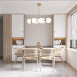Aplika Lema 6'lı Eskitme Modern Avize