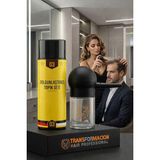 Aplikatörlü Saç Dolgunlaştırıcı Set Koyu Ton Kahverengi| 50GR Topik Fiber Tozu & Profesy - 1 Adet
