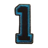 Aplike Ütü İle Yapışan 1 Rakamı Arma 2x4 cm