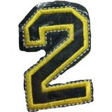 Aplike Ütü Ile Yapışan 2 Rakamı Arma 2x4 cm