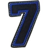Aplike Ütü Ile Yapışan 7 Rakamı Arma 2x5 cm