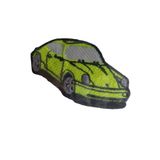 Aplike Ütü Ile Yapışan Araba Yeşil Arma 3x4 cm