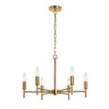 Apliqa 3327-06-GL Vaneo 6 Lı Gold Avize