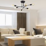 Apliqa 3478-06-BL Arman 6'lı Plafonyer Modern Avize