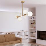 Apliqa 357704FR Günay 4'lü Eskitme Salon Avize