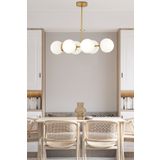 Apliqa 3582-06-FR Lema 6lı Eskitme Salon Avize