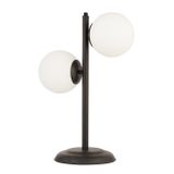 Apliqa 3600-1M-BL Siena 2li Siyah Dekoratif Abajur