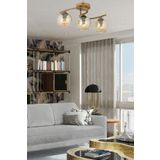 Apliqa 3606-03-FR Elite 3lü Eskitme Bal Camlı Salon Avize