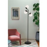 Apliqa 3698-3L-BL Renji 3lü Siyah Modern Lambader