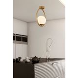 Apliqa 3757-01-FR Lifos 1'li Eskitme Boyalı Plafonyer Avize