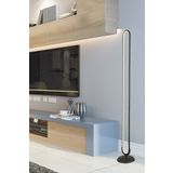 Apliqa 3856-01-BL Zümra Siyah 70 Watt Modern Tasarım Lambader