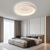 Apliqa Aeris 50'lik Yuvarlak Üçgen Ledli 148 Watt Plafonyer 3 Renkli Avize - Çok Renkli