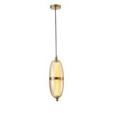 Apliqa Aleya 6 watt 3000K Ledli Bal Camlı Tekli Sarkıt Led Avize