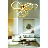 Apliqa Aybel Gold 48 Watt Plafonyer Modern Koridor Salon Led Avize