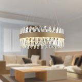 Apliqa Brampton 50'lik Eskitme Ledli Yemek Masası Üstü, Oturma Odası, Salon Avize