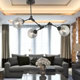 Apliqa Bürke 3lü Avize Siyah Modern Koridor Yatak Odası Salon Avize Siyah