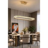 Apliqa Elio Sıralı Gold Ledli Avize Yatak Odası, Koridor, Salon Avize