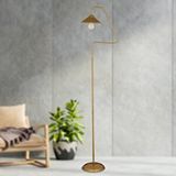 Apliqa Helga Patinalı Dekoratif Tasarım Retro Modern Metal Lambader Eskitme