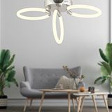 Apliqa Honos Krom 39 W Plafonyer Led 3'lü Avize