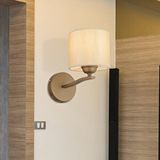 Apliqa Keria Tekli Eskitme Şapkalı Eskitme Duvar Lambası Yatak Odası İçin Modern Aplik