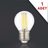 Apliqa Led Filamanli E27 Rustik 6 Watt 3000k Gün Işığı G45 Ampul