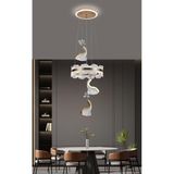 Apliqa Liliana 3'lü Gold Led Avize