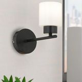 Apliqa Lima Duvar Lambası Yatak Odası-Yatak Başı-Banyo İçin Modern Aplik - Siyah
