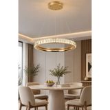 Apliqa Luca 60 Lık Gold Ledli Avize Yatak Odası, Koridor, Salon Avize