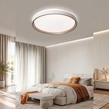Apliqa Nordis Kahverengi 120 Watt Plafonyer LED Avize - Çok Renkli