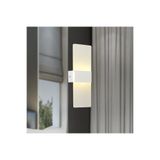 Apliqa Pearl 3 Renkli 8 Watt Buz Camlı Modern Salon Ledli Aplik