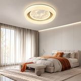 Apliqa Rovena 50'lik Yuvarlak Ledli 132 Watt Plafonyer 3 Renkli Avize - Çok Renkli